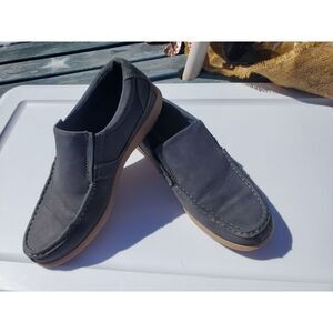 Men's Adoc Leather Slip on Loafers Shoes Size 7